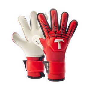 T1tan Red Beast 3.0 Junior Goalkeeper Gloves Rojo 4