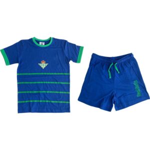 Real Betis Short Sleeve Pyjama Azul L