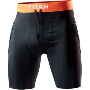 T1tan Goalkeeper Protection Short 2.0 Negro S