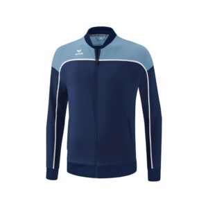 Erima Change Presentation Full Zip Sweatshirt Azul S Hombre