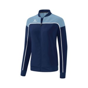 Erima Change Presentation Full Zip Sweatshirt Azul 42 Mujer
