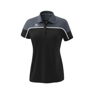 Erima Change Short Sleeve Polo Negro 34 Mujer