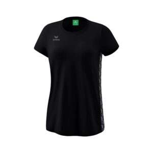 Erima Essential Team Short Sleeve T-shirt Negro 42 Mujer
