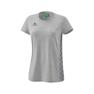 Erima Essential Team Short Sleeve T-shirt Gris 42 Mujer
