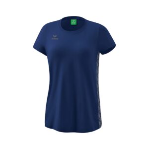 Erima Essential Team Short Sleeve T-shirt Azul 44 Mujer